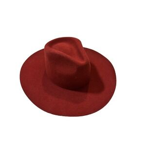 Bullhide Street‎ Gossip Red Men's Hat Size S Brim Cowboy Rodeo Western